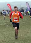 Dan Jenkin (Durham City) finishing with the fastest time in the senior mens NEHL, Prudhoe.